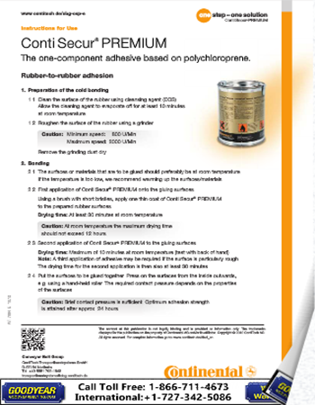 ContiTech Vulcanizing Adhesives