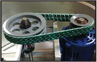 Adjustable link deals v belts
